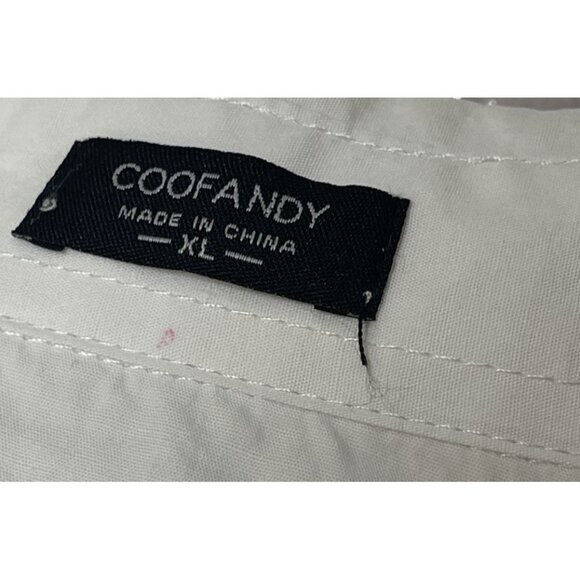 Western White Shirt W/Black Embroidery Coofandy Mens XL Cowboy Rodeo Country - Picture 6 of 6